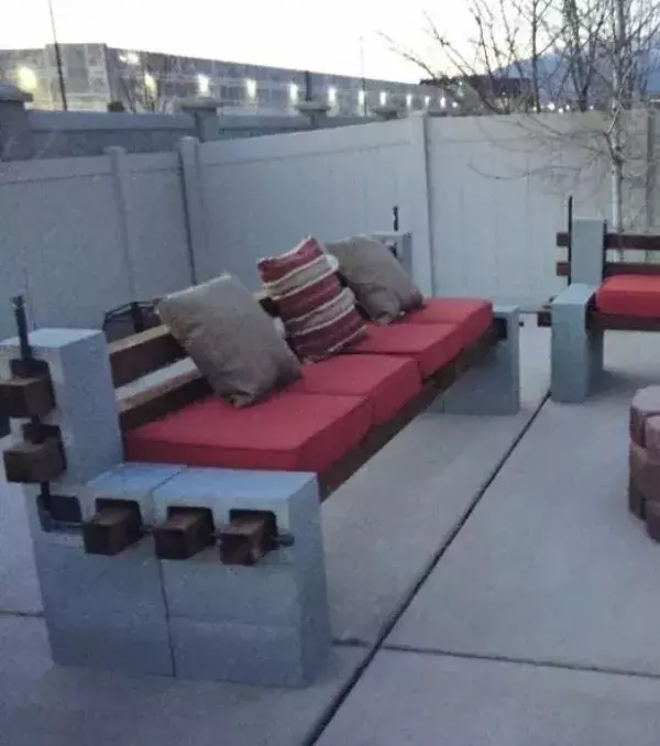 Zum Bau einer Sitzecke im Garten