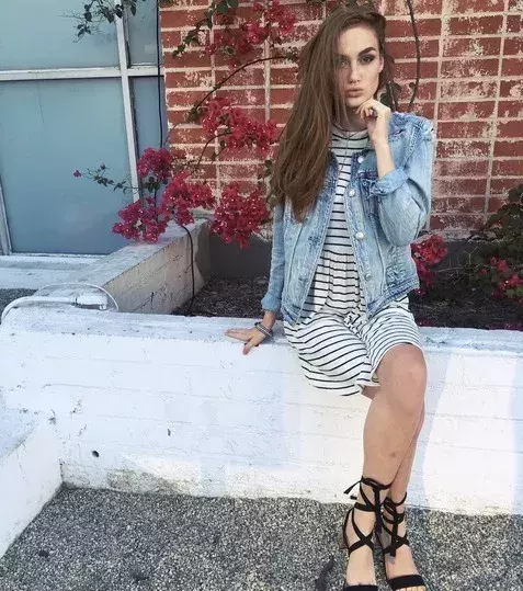 Und Madison Lintz ist sehr aktiv in den sozialen Netzwerken.
