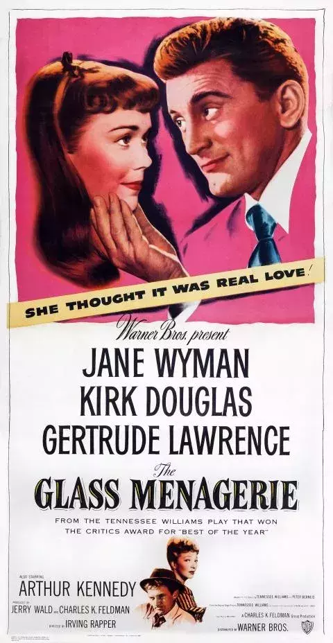 1950: "Die Glasmenagerie" von Irving Rapper ("The Glass menagerie")