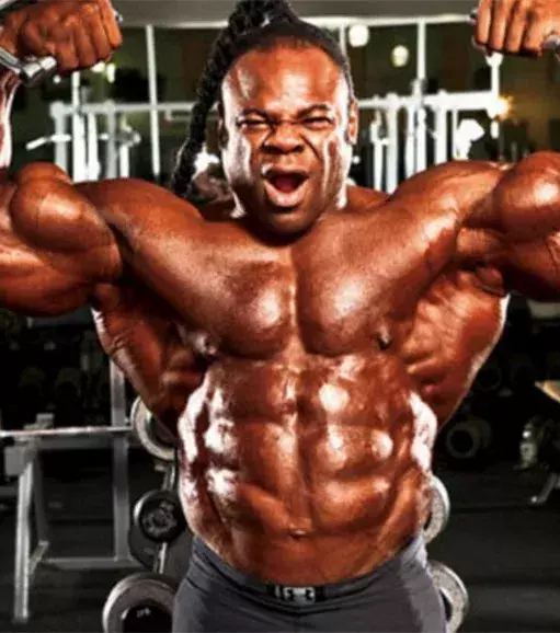 7. Kai Greene ist eine Naturkraft. Er wird mehrmals zweiter bei den Mr. Olympia-Wettkämpfen. Im Bodybuilding-Geschäft ist er sehr bekannt.
