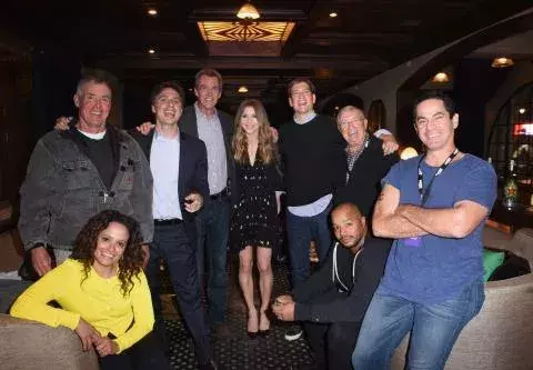 Der Originalcast bei einem Treffen in Hollywood 2018