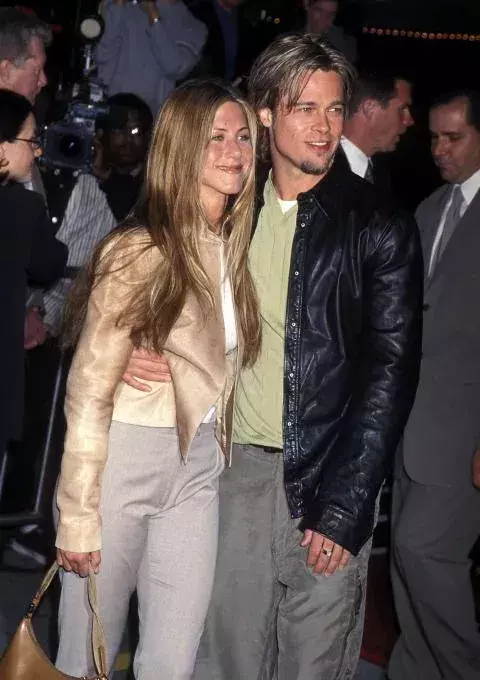 Jennifer Aniston und Brad Pitt