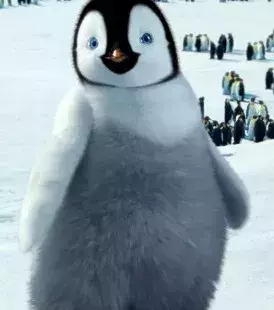 Mumble, der süße Pinguin aus "Happy Feet"