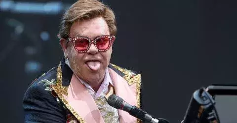 Platz 14  - Sänger Elton John