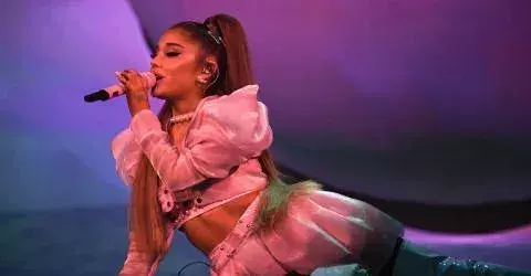 Platz 17 - Sängerin Ariana Grande 