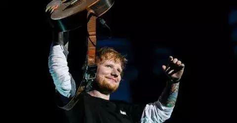 Platz 23 - Sänger Ed Sheeran