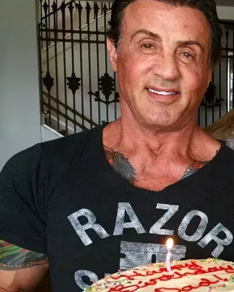 Sylvester Stallone ist schon 73 Jahre alt