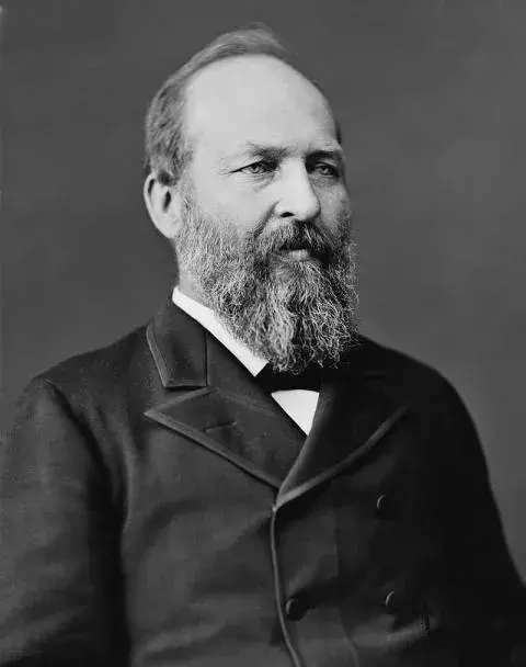 10. James A. Garfield mit einem IQ von 152,3 