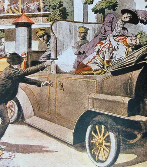 Das Attentat auf den Erzherzog Franz Ferdinand löste den Ersten Weltkrieg aus. Er wurde in einem Auto getroffen, dass das Kennzeichen A III 118 trug. Der Krieg endete mit einem Waffenstillstand am 11.11.18