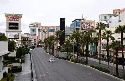 Der Las Vegas Strip, Las Vegas (Nevada, USA)