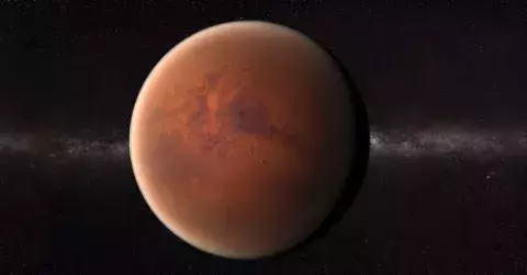 Oktober / Bester Zeitpunkt, um den Mars zu beobachten