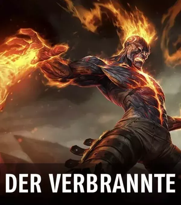 Brand kommt aus dem Deutschen: Der Verbrannte