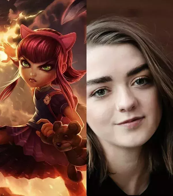 Der Cast für einen LoL-Film: Maisie Williams als Annie