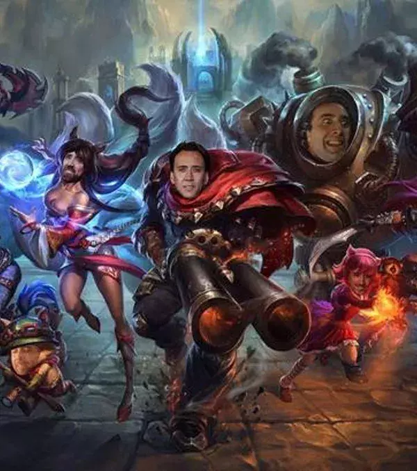 Der Cast für einen LoL-Film: Nicolas Cage als jeder andere