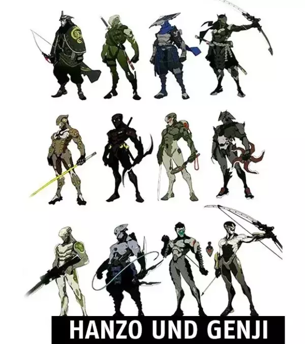 Hanzo und Genji