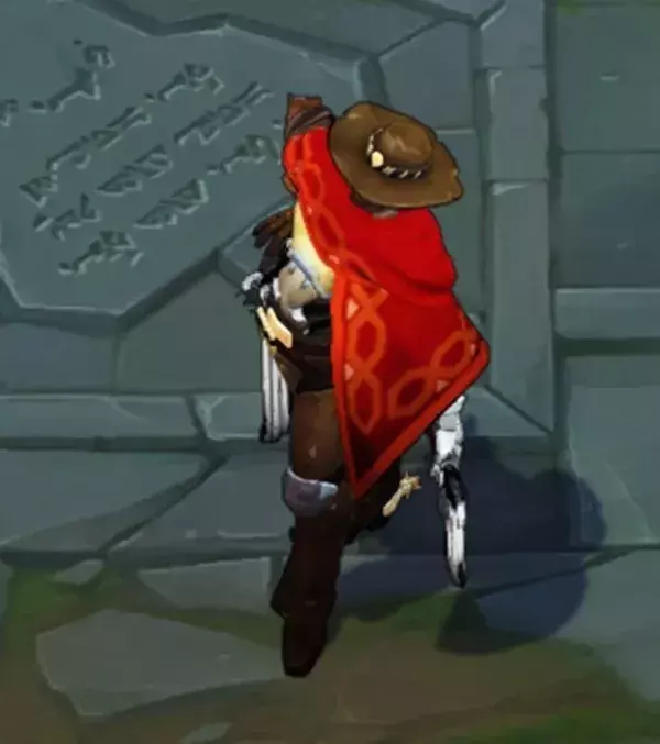 Jhin mit dem McCree-Skin