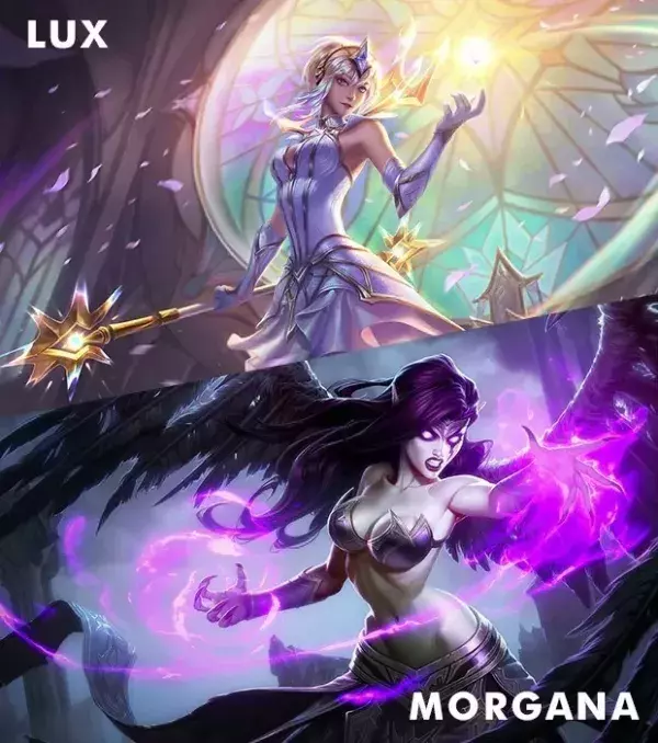 Lux und Morgana um Cages zu spammen und CCs zu bringen