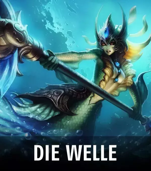 Nami kommt aus dem Japanischen: Die Welle
