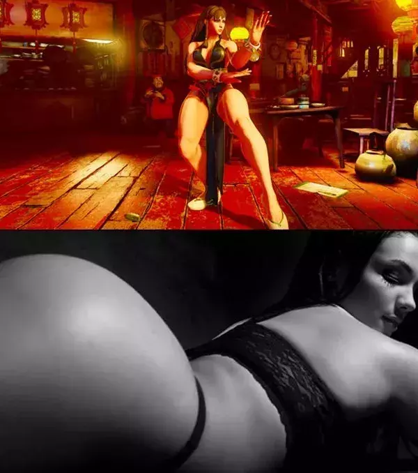 Natascha Encinosa - große Ähnlichkeit zwischen ihr und Chun-Li