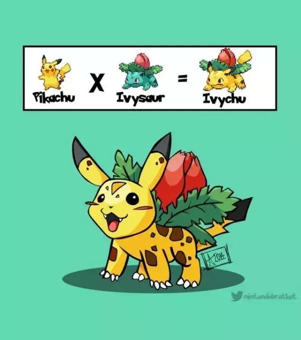 Pikachu x Bisaknosp