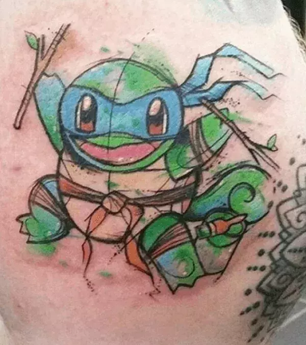 Shiggy als Ninja Turtle