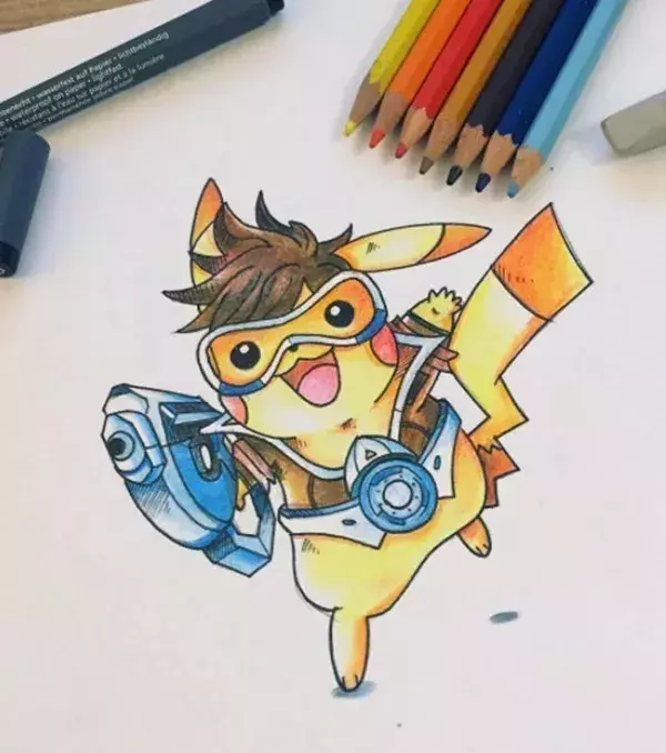 Tracer x Pikachu